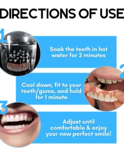 AEXZR™ Silikon-Unterfütterungsset für Zahnprothesen