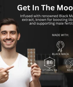 AEXZR™ Desire Black Maca Patches