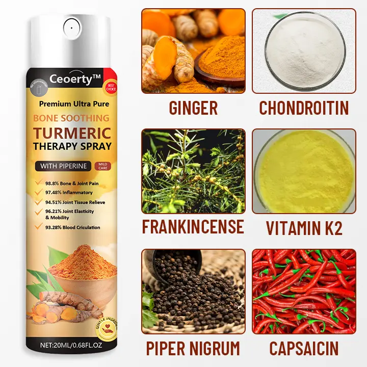 Spray de teràpia calmant d'os Ceoerty™ amb cúrcuma