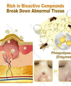 FLYCARE™ Bee Venom Mole and Wart Treatment Cream