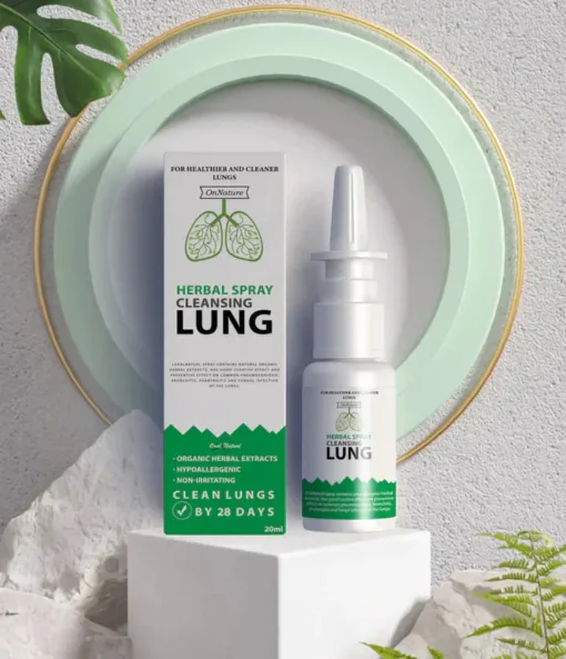 Spray nasal réparateur nettoyant pour poumons à base de plantes biologiques LOVILDS™