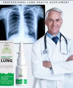 Spray nasal réparateur nettoyant pour poumons à base de plantes biologiques LOVILDS™