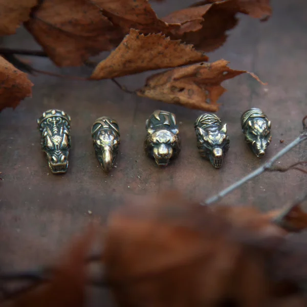 Sea knot pendant on leather cord. Sea node necklace. Metal rope jewelry. Handcrafted unique man accessory - Image 7