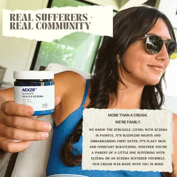 AEXZR™ Ocean Healed Eczema Soothing Cream