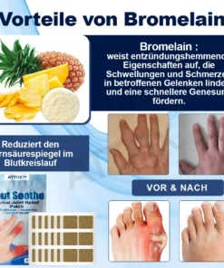 ATTDX™ Gicht Beruhigungs Kräuter Gelenk Entlastungspflaster