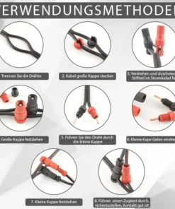 ATTDX™ SchnellLite T-förmiger Piercing Drahtverbinder