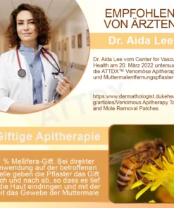 ATTDX™ Venomöse Apitherapie Tag und Muttermalentfernungspflaster