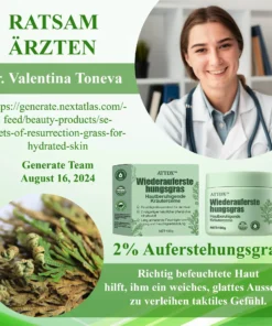 ATTDX™ Wiederauferstehungsgras Hautberuhigende