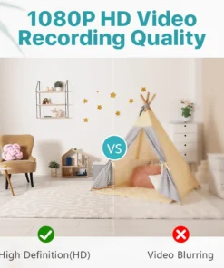 Biancat™ ProPeek HD 1080P Compacti Wi-Fi Camera