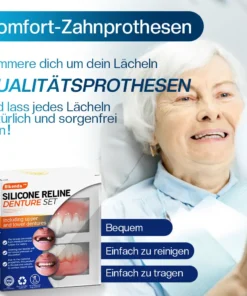Bikenda™ Silikon-Zahnprothesen-Reline-Set