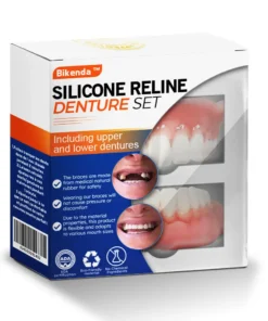 Bikenda™ Silikon-Zahnprothesen-Reline-Set