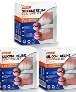 Bikenda™ Silikon-Zahnprothesen-Reline-Set