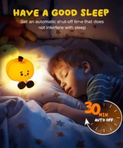 Cute Silicone Pumpkin Night Light