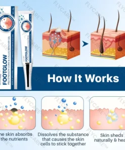 FLYCARE™ FootGlow Pro-Strength Corn & Callus Remover Gel