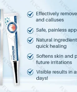FLYCARE™ FootGlow Pro-Strength Corn & Callus Remover Gel