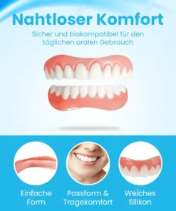 Fivfivgo™ FlexYoSmile Silikon-Prothesen-Set
