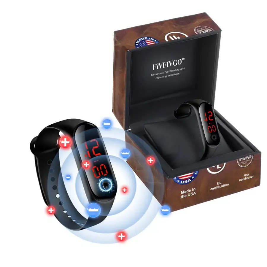 Fivfivgo™ Ultraschall-Armband zur Fettverbrennung und Entgiftung - Energiebilanz