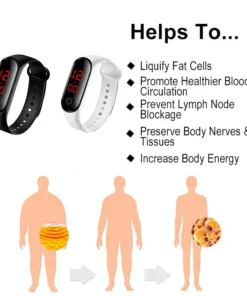 Fivfivgo™ Ultraschall-Armband zur Fettverbrennung und Entgiftung - Energiebilanz