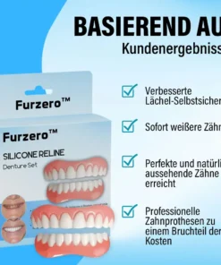 Furzero™ Silikon-Reline Gebiss-Set