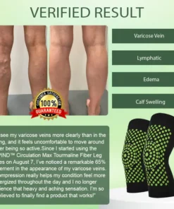 NESLEMY™ Circulation Max Tourmaline Fiber Leg Sleeves