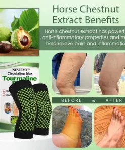 NESLEMY™ Circulation Max Tourmaline Fiber Leg Sleeves