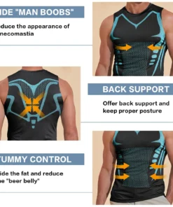 PAIDUIS™ Men's Ion Compression Shape Vest 4.0