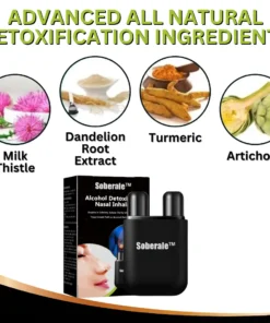 Soberale™ Alcohol Detoxifying Nasal Inhaler