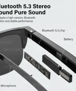 iRosesilk™ Futuristic Bluetooth Smart Glasses