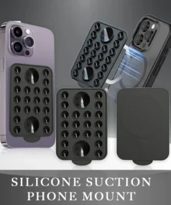 iRosesilk™ Hands-Free Silicone Suction Phone Mount