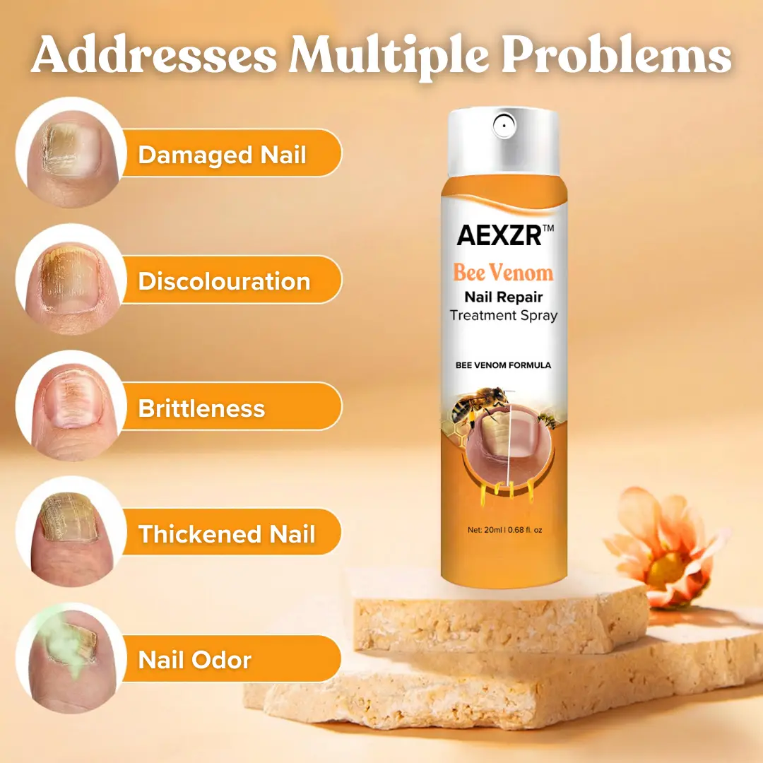 AEXZR™ Bienengift-Nagel-Reparatur-Behandlungsspray