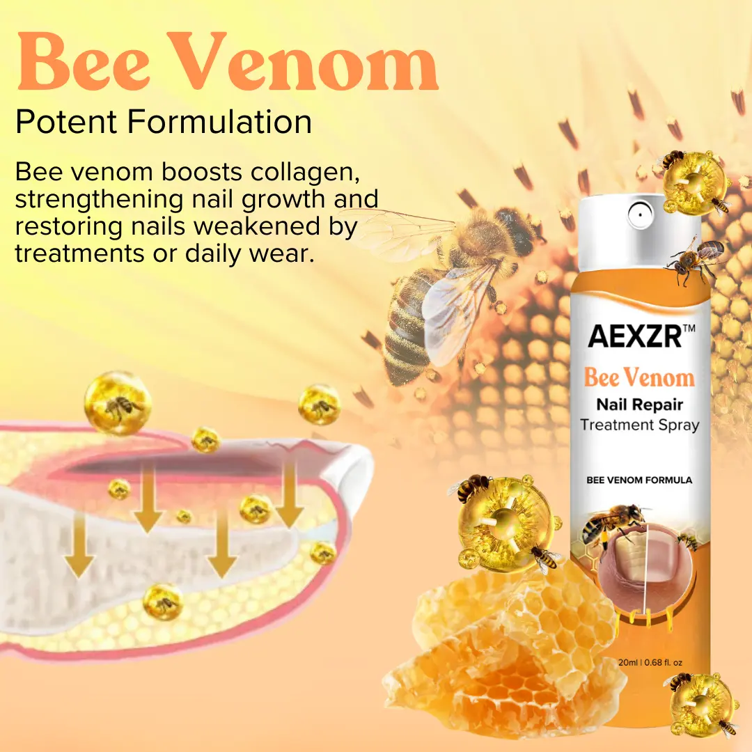 AEXZR™ Bienengift-Nagel-Reparatur-Behandlungsspray