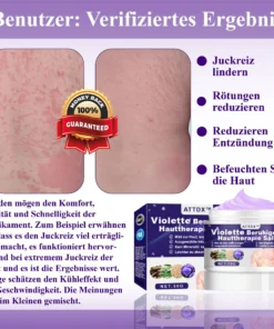 ATTDX™ Violette Beruhigende Hauttherapie Salbe