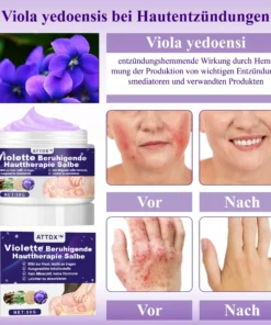 ATTDX™ Violette Beruhigende Hauttherapie Salbe