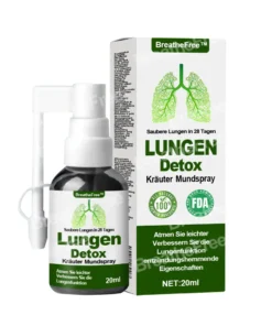 BreatheFree™ Kräuter LungenDetox Mundspray