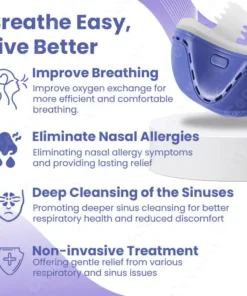 Ceoerty™ RespiEase Nasal Light Therapy Device