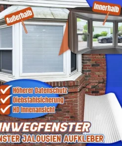 Einweg-Imitat Jalousien Privatsphäre Fensterabdeckung