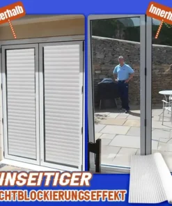 Einweg-Imitat Jalousien Privatsphäre Fensterabdeckung