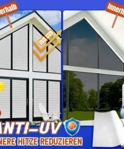 Einweg-Imitat Jalousien Privatsphäre Fensterabdeckung