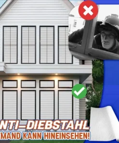 Einweg-Imitat Jalousien Privatsphäre Fensterabdeckung