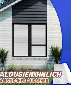 Einweg-Imitat Jalousien Privatsphäre Fensterabdeckung