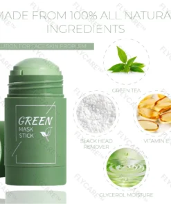 FLYCARE™ Grüntee-Ton-Stick-Maske