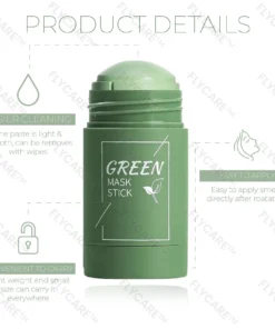 FLYCARE™ Grüntee-Ton-Stick-Maske
