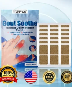 Fivfivgo™ Pflanzliches Gelenkpflaster zur Linderung von Gicht