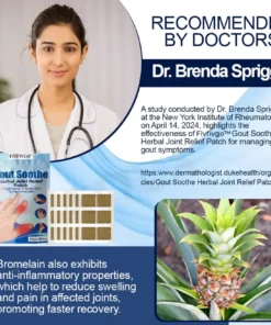 Fivfivgo™ Pflanzliches Gelenkpflaster zur Linderung von Gicht