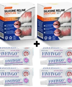 Fivfivgo™ Silikon-Reline-Zahnersatz-Set