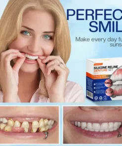 Fivfivgo™ Silikon-Reline-Zahnersatz-Set