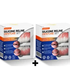Fivfivgo™ Silikon-Reline-Zahnersatz-Set