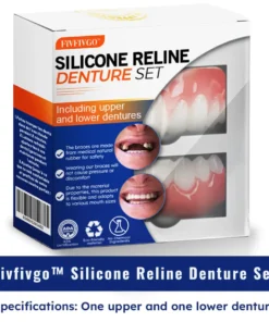 Fivfivgo™ Silikon-Reline-Zahnersatz-Set