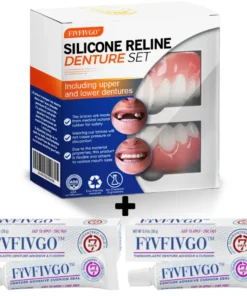 Fivfivgo™ Silikon-Reline-Zahnersatz-Set