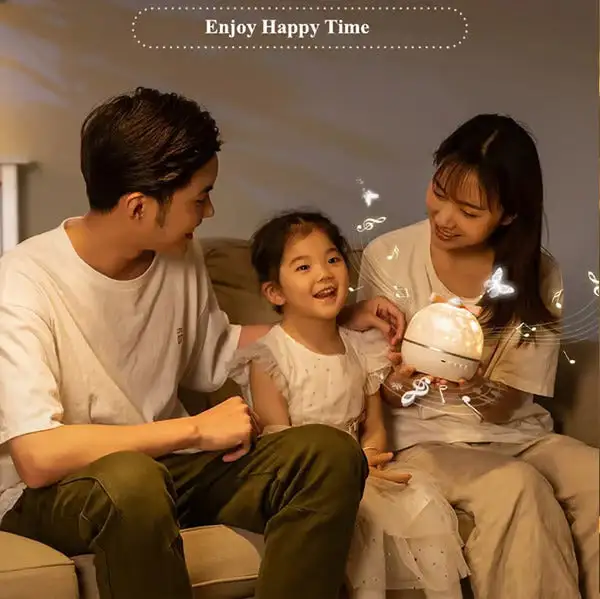 Galaktisches leuchtendes Nachtlicht